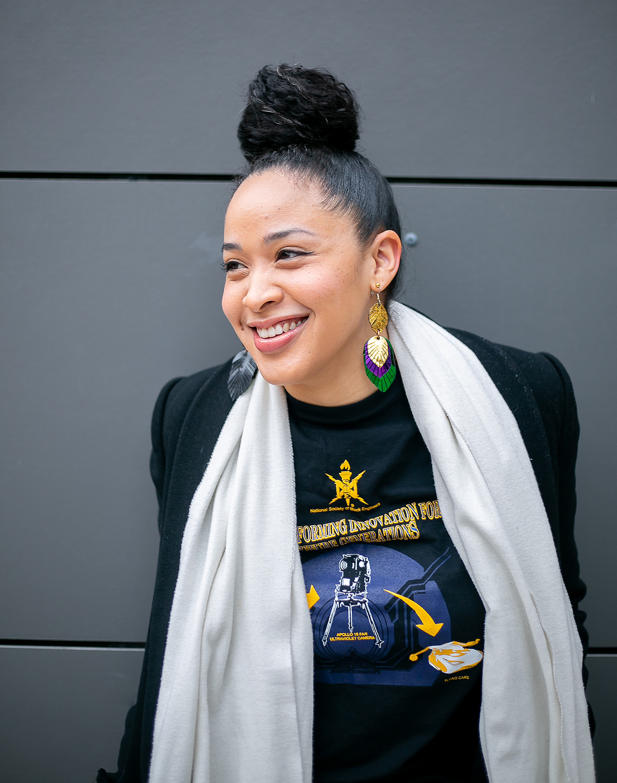 NSBE UNBOXD portrait - woman smiling NSBE conference