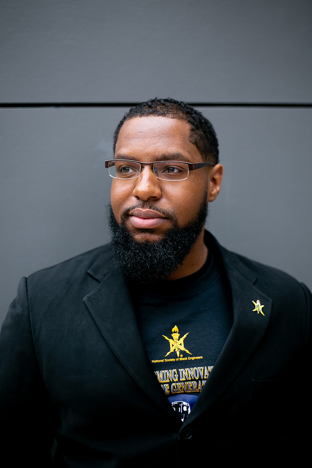 NSBE UNBOXD portrait - man in blazer NSBE conference