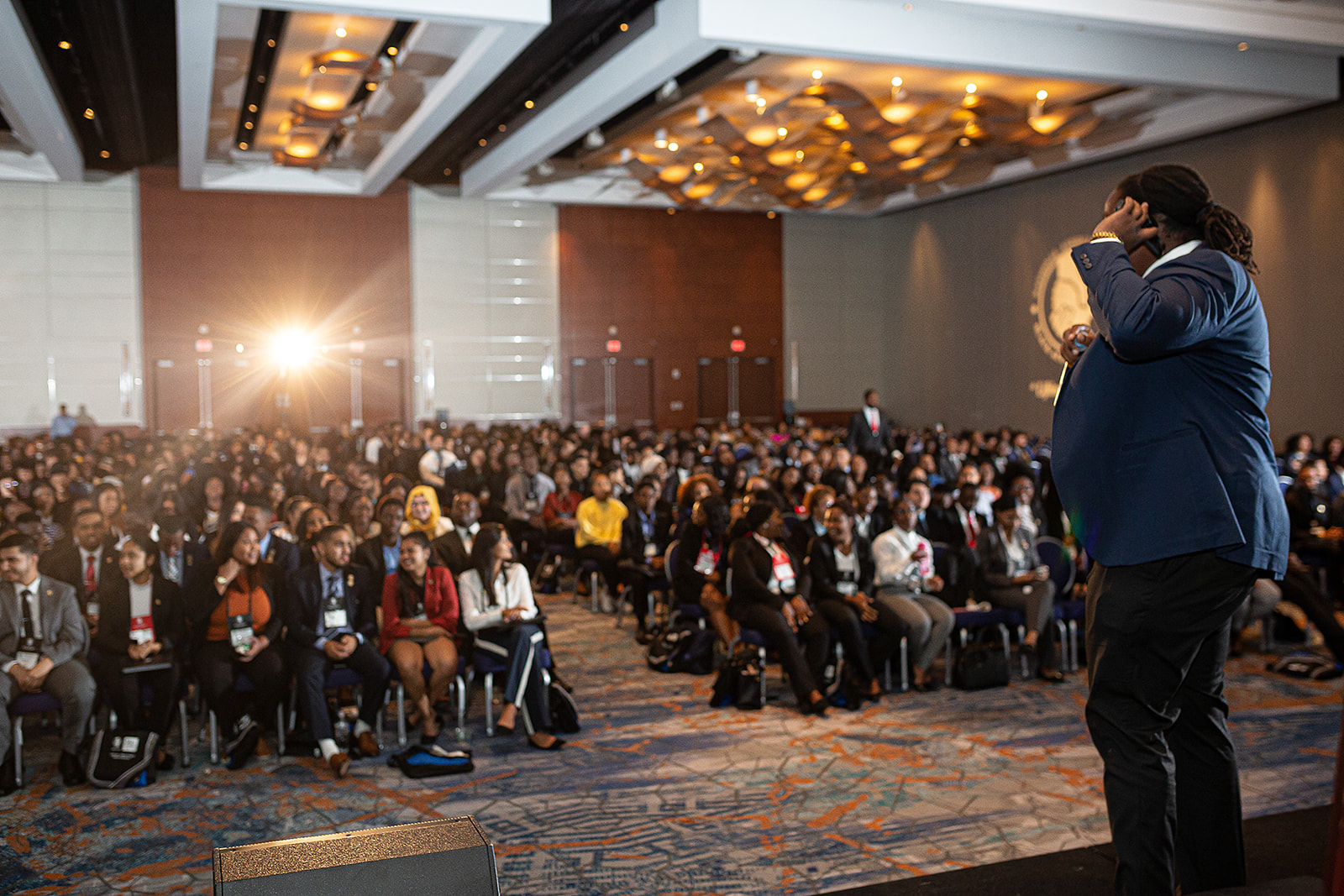 NABA Eastern Region conference keynote speaker - packed audience