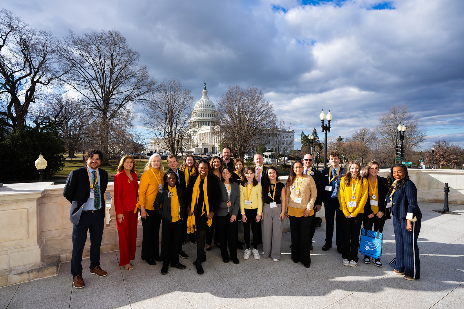 ACS CAN advocacy group portrait - US Capitol background DC